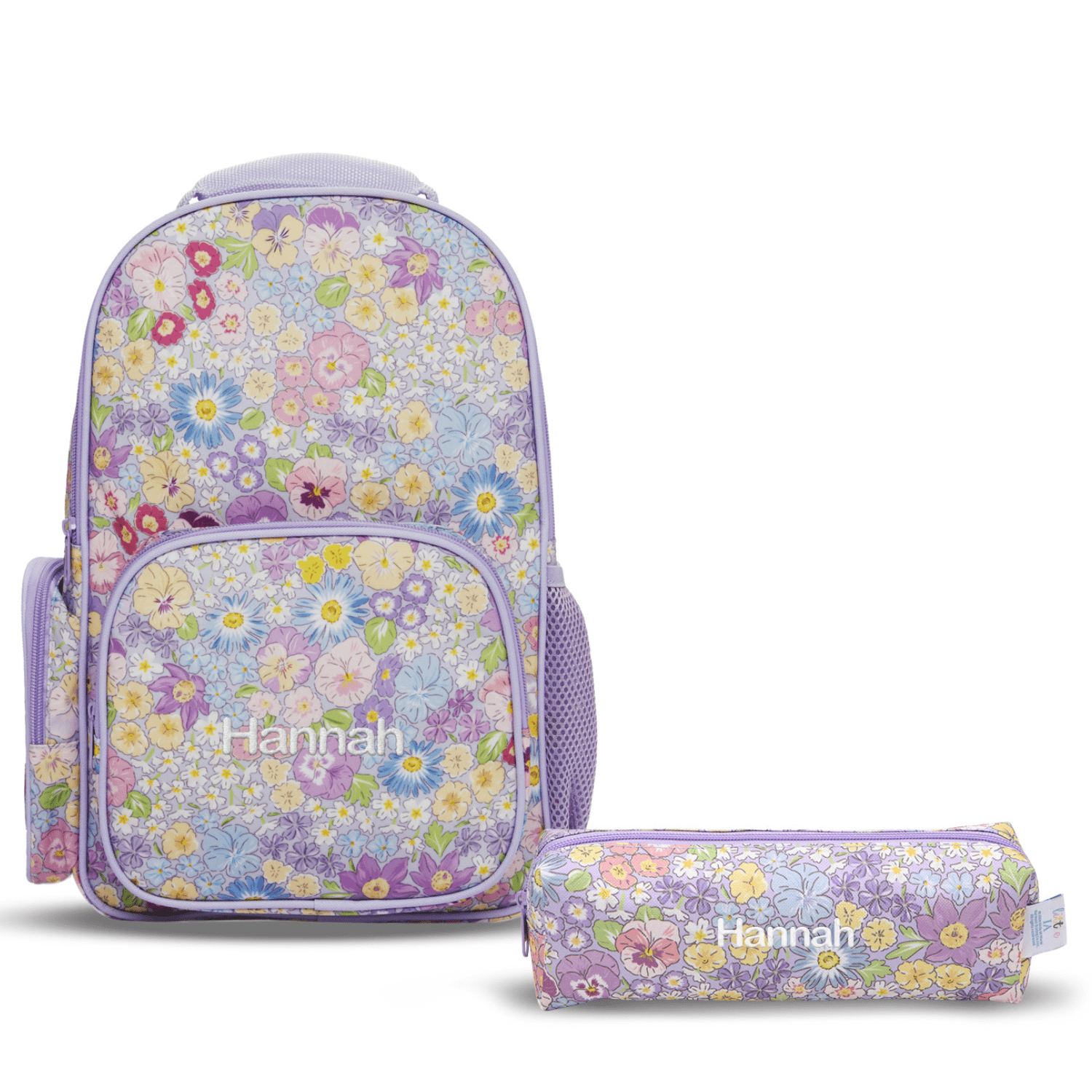 Enchanted Floral Backpack with Pencil Case Set Little IA