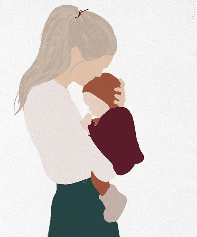 Motherhood is the Thief of Time by Emma Heaphy - Little IA