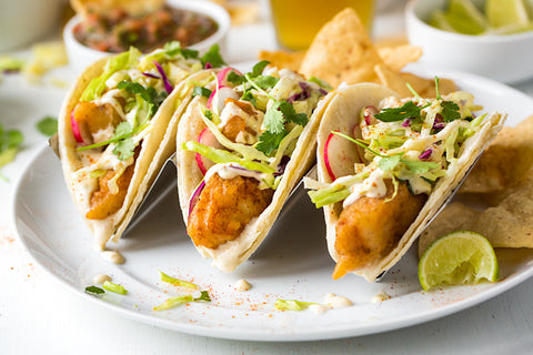 Crispy Bake Fish Tacos