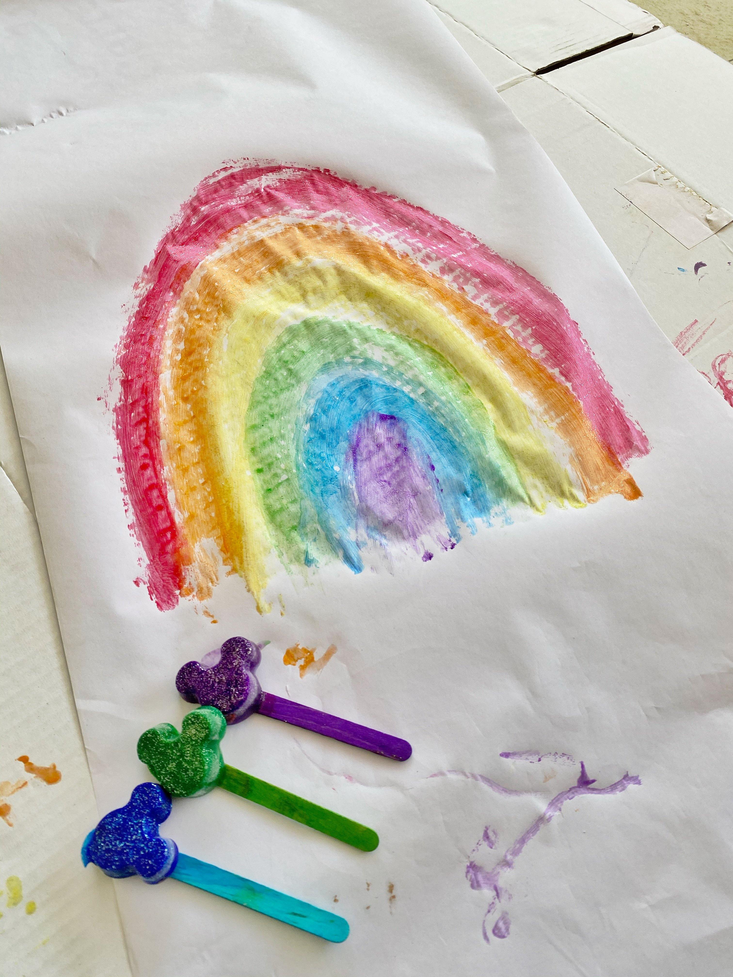 Baby & Toddler Play: Ice Painting - Little IA