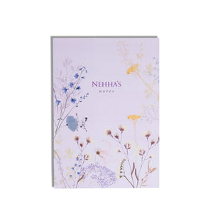 Wildflower Diary & A4 Notepad Set