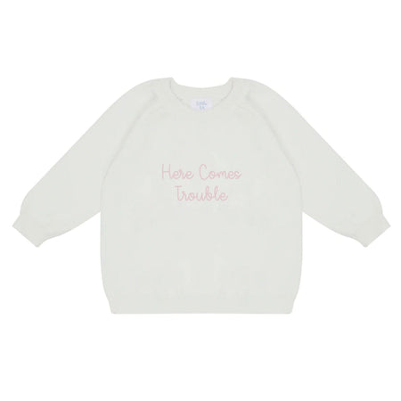 Here Comes Trouble Knit Sweater