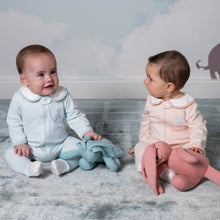 Load image into Gallery viewer, Organic Cotton Teddy Smart-Zip Sleepsuit
