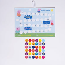 Load image into Gallery viewer, Party Favour: Peppa Pig Reward Chart &amp; Sticker Sheet
