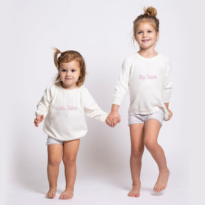 Big Sister Embroidered Knit Sweater