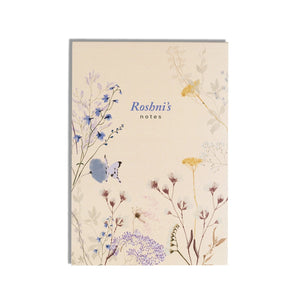 Wildflower A4 Notepad
