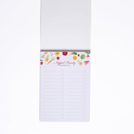 A5 Grocery Notepad