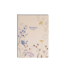 Load image into Gallery viewer, Party Favour: Personalised Wildflower A5 Diary
