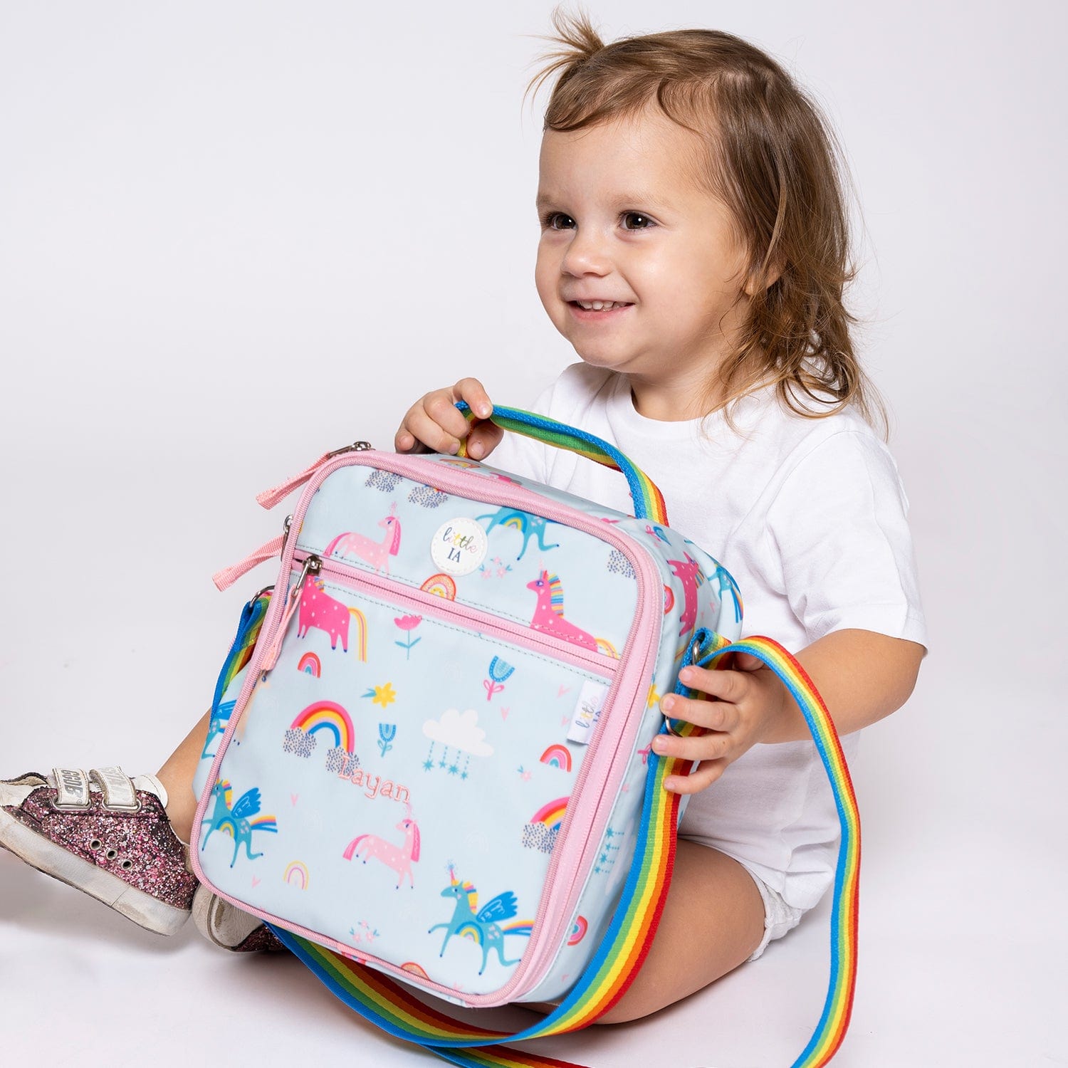 Personalised Unicorn Insulated Lunch Bag Little IA