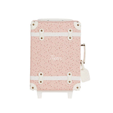 Load image into Gallery viewer, Olli Ella - See Ya Suitcase - Pink Daisies
