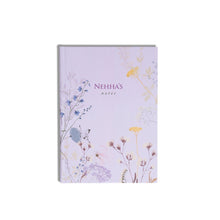 Load image into Gallery viewer, Party Favour: Personalised Wildflower A5 Diary
