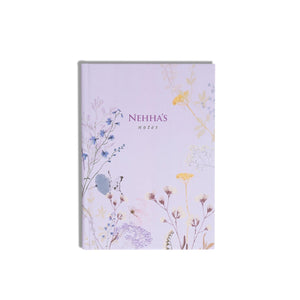 Party Favour: Personalised Wildflower A5 Diary