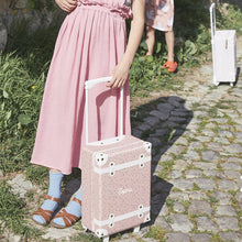 Load image into Gallery viewer, Olli Ella - See Ya Suitcase - Pink Daisies
