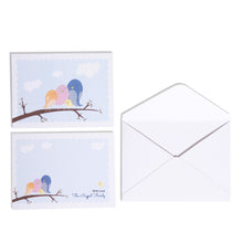 Load image into Gallery viewer, Personalised Family Notecard Set of 15
