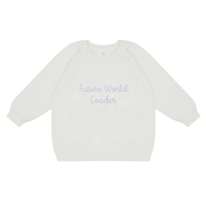Future World Leader Knit Sweater