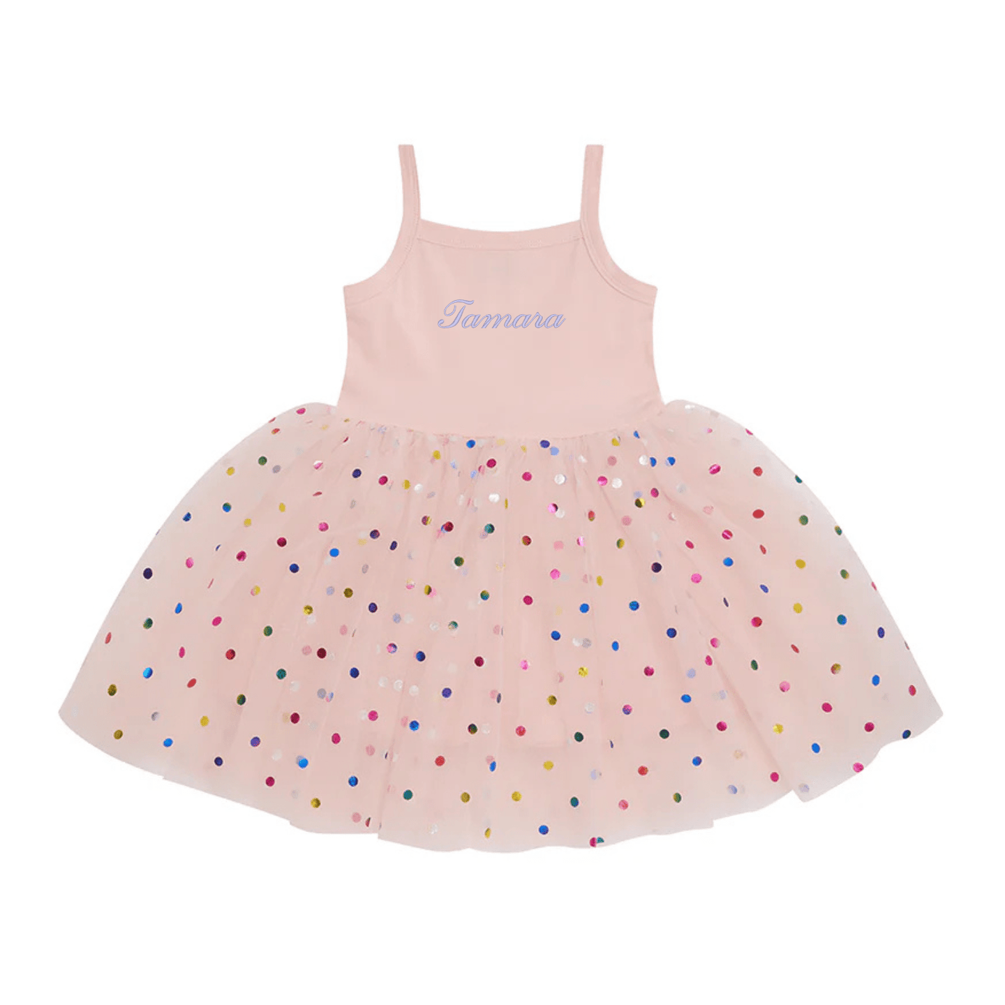 Pink Spot Dress