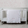 Birdsong Ruffle Baby Blanket