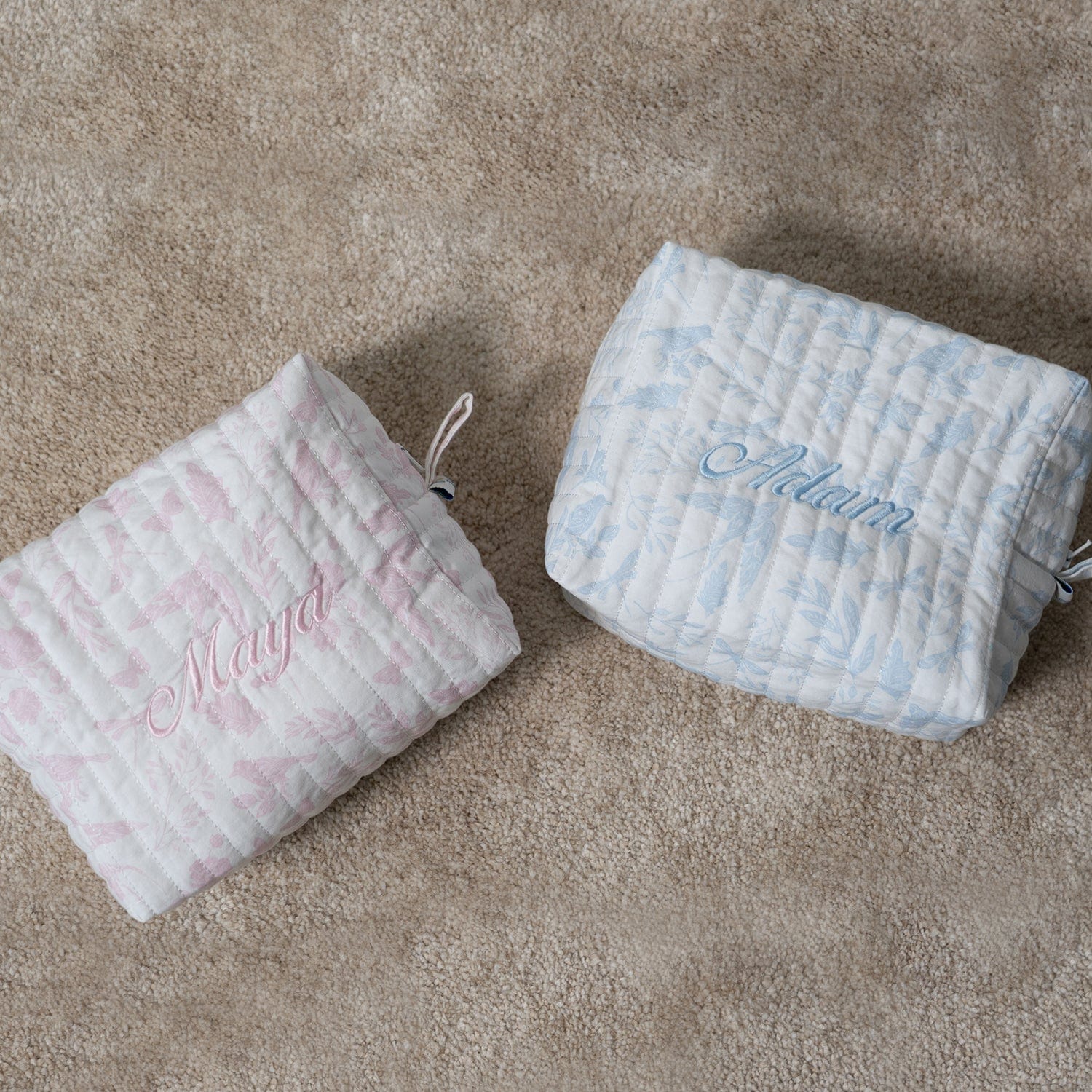 Birdsong Quilted Pouch