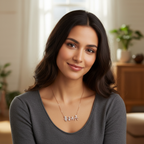 Family of Four Diamond Necklace