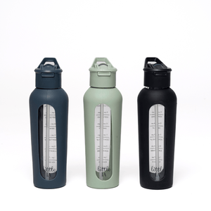700 ML Motivational Glass Water Bottle