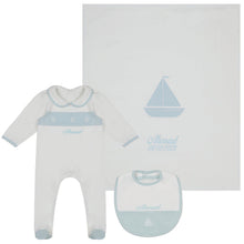 Load image into Gallery viewer, Sailboat Dreams Baby 3-Pc Gift Set
