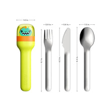 Load image into Gallery viewer, Zoku Kids Pocket Utensils, Set of 4
