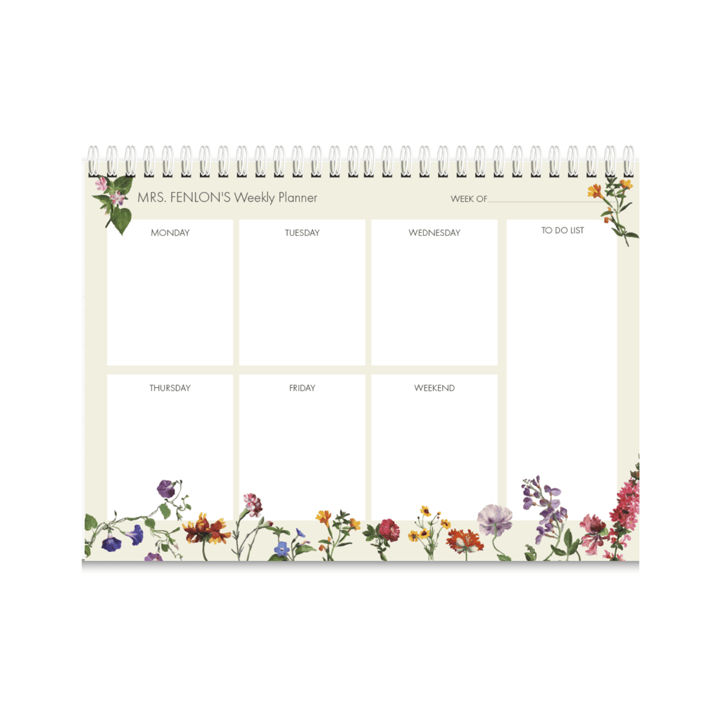 Teacher's Weekly Planner