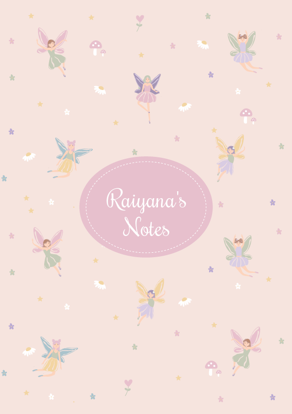 Fairyland A4 Notepad