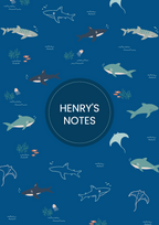 Open Water A4 Notepad