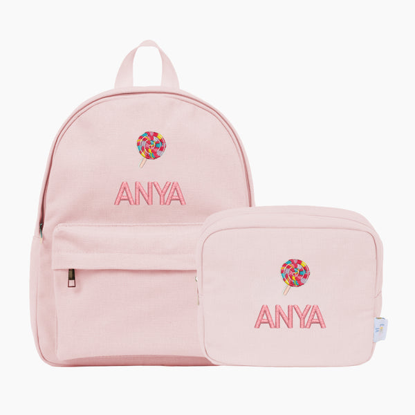 Create Your Own Patches Backpack & Pouch Pair