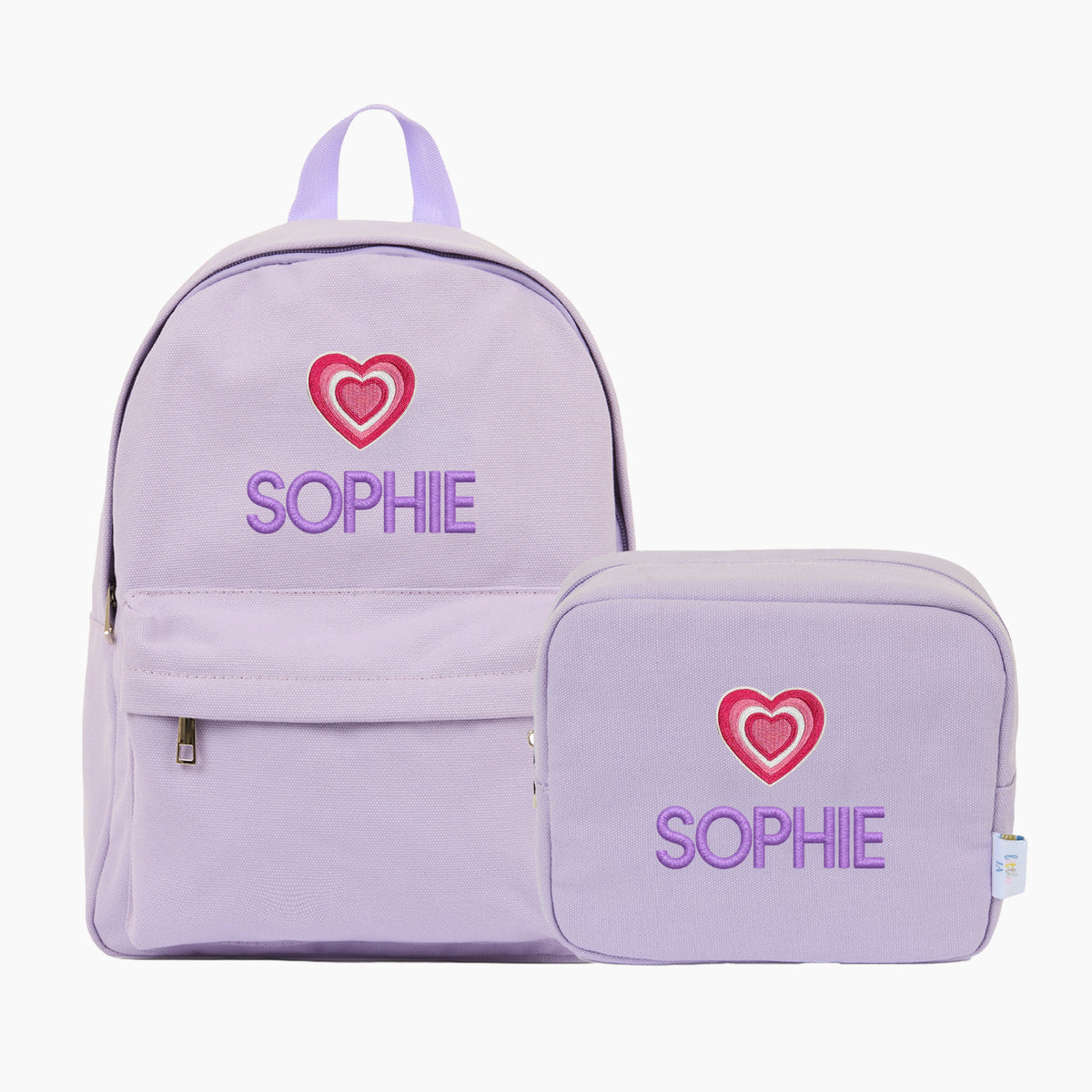 Create Your Own Patches Backpack & Pouch Pair