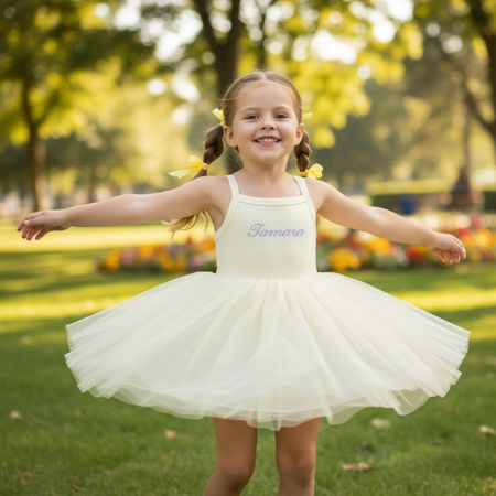 Vanilla Tulle Dress
