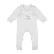 Load image into Gallery viewer, &#39;Baby&#39; Name Sleepsuit

