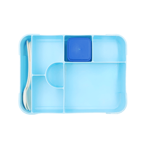7-compartment Bento Lunch Box with Cutlery