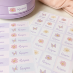 Botanica Name Labels & School Tag Set