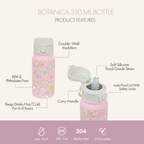 Botanica Mealtime Stainless Steel Essentials 3pcs Set