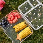 Cherry Tritan Snack Box - 3 Compartments