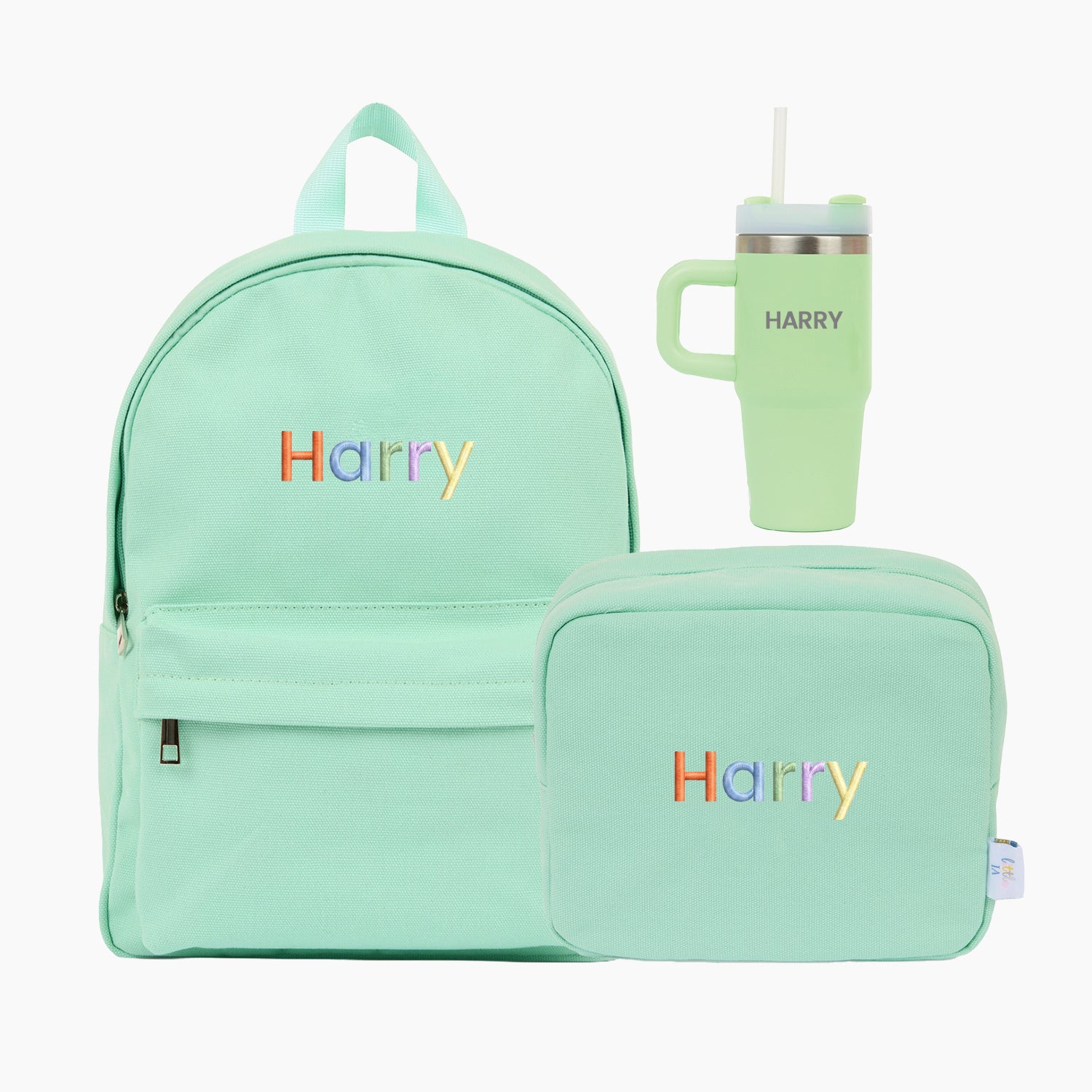 Create Your Own Backpack, Pouch & Tumbler Bundle
