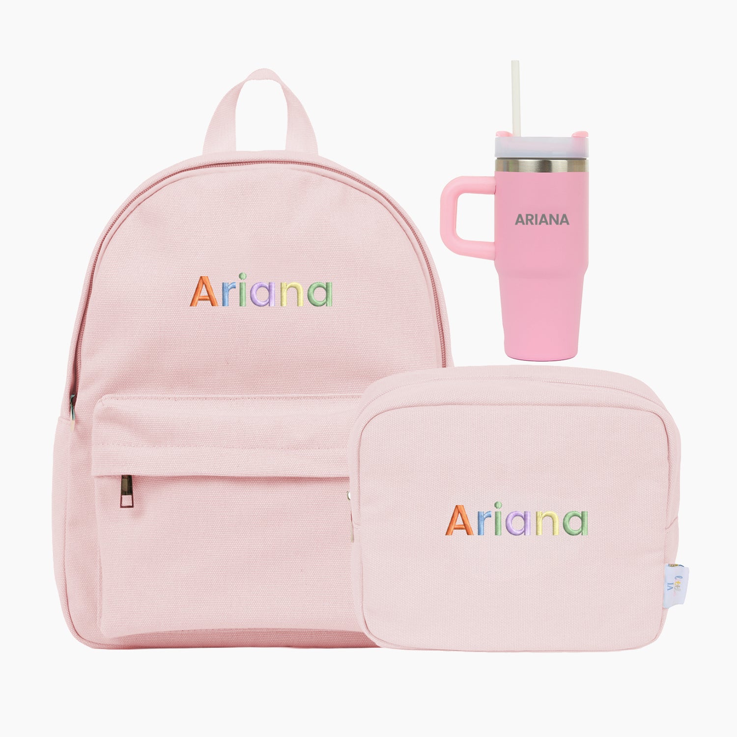 Create Your Own Backpack, Pouch & Tumbler Bundle