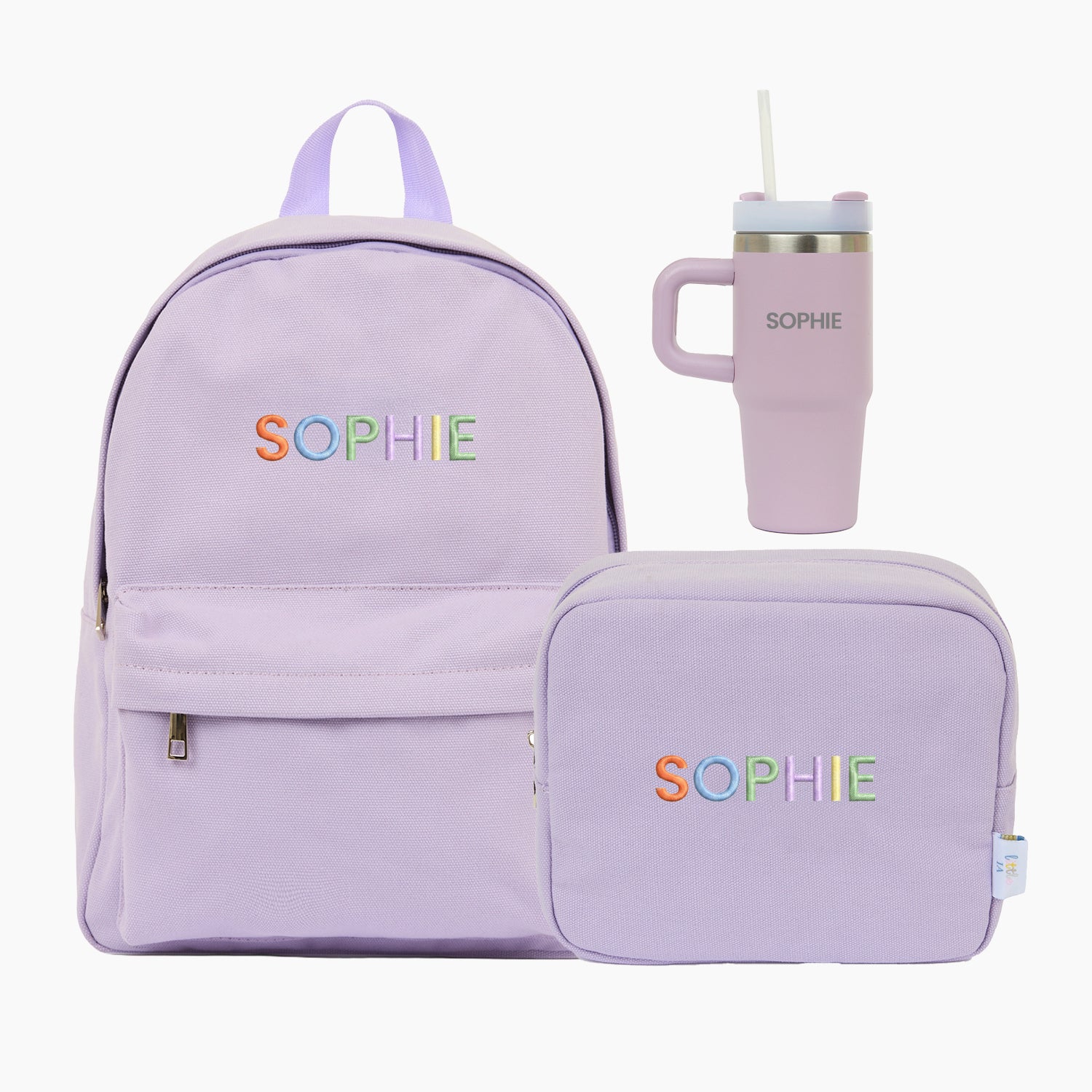Create Your Own Backpack, Pouch & Tumbler Bundle