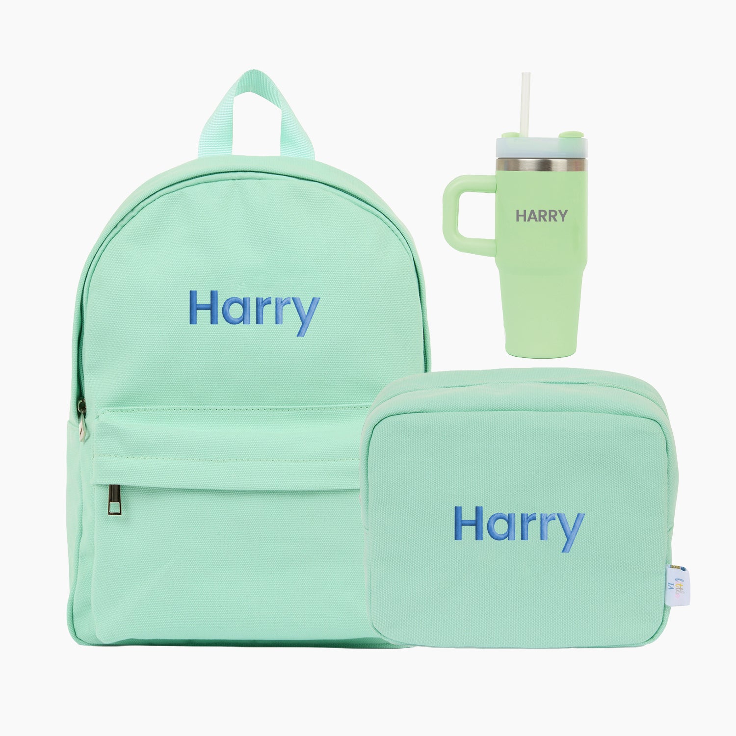 Create Your Own Backpack, Pouch & Tumbler Bundle