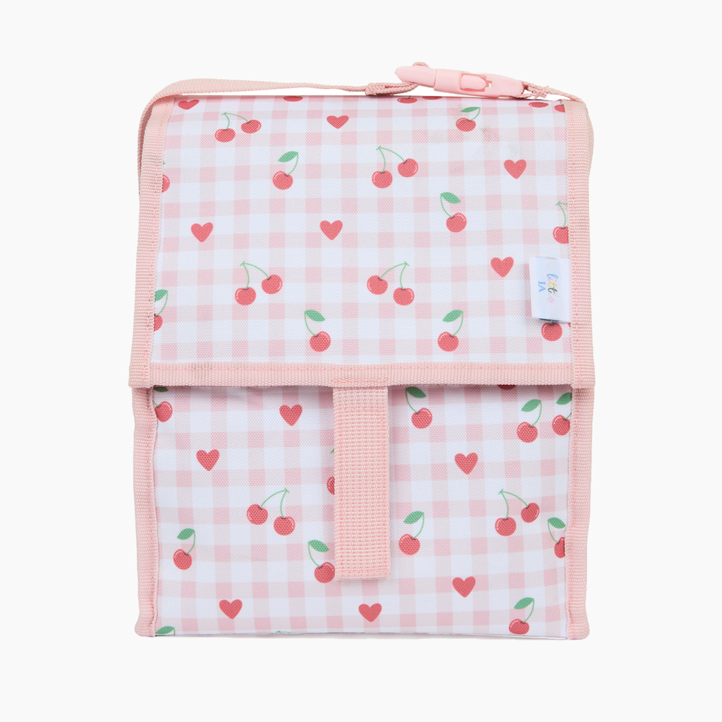 Cherry Freezable Lunch Bag