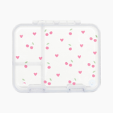 Cherry Tritan Snack Box - 3 Compartments