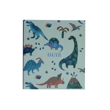 Load image into Gallery viewer, Party Favour: Personalised Dinosaur Ring Binder
