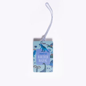 Sticker & Luggage Tag Set - Dinosaur