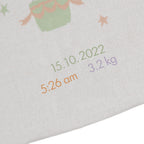 Hot Air Balloon Keepsake Knit Blanket