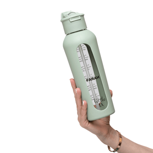 Party Favour: 700 ML Motivational Glass Water Bottle