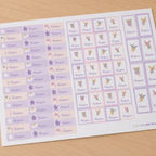 Fairyland Name Labels & School Tag Set