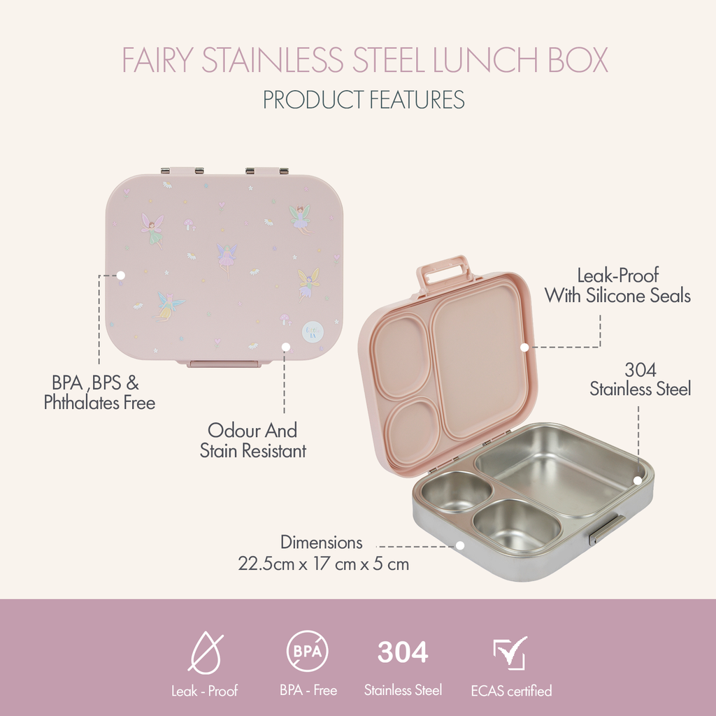 Fairyland Stainless Steel Lunchbox