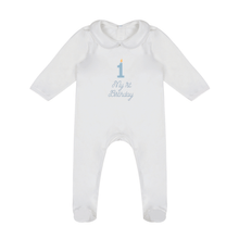 Load image into Gallery viewer, My First Birthday Sleepsuit
